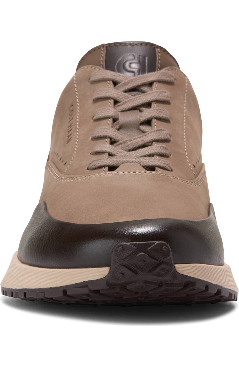 Cole Haan Lewis GrandPro Luxe Colorblock Sneaker, Alternate, color, Irish Coffee/ Dark Chocolate