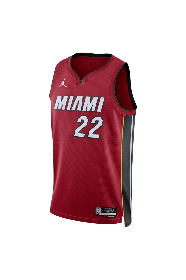 Unisex Jordan Brand Jimmy Butler Red Miami Heat Swingman Jersey - Statement Edition, Alternate, color, Red