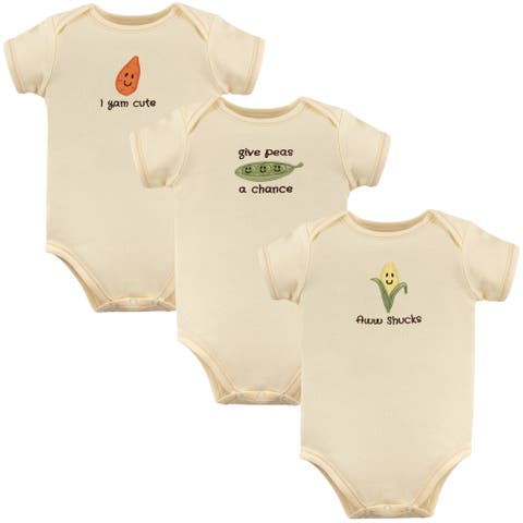 Organic Baby Bodysuit 3Pk