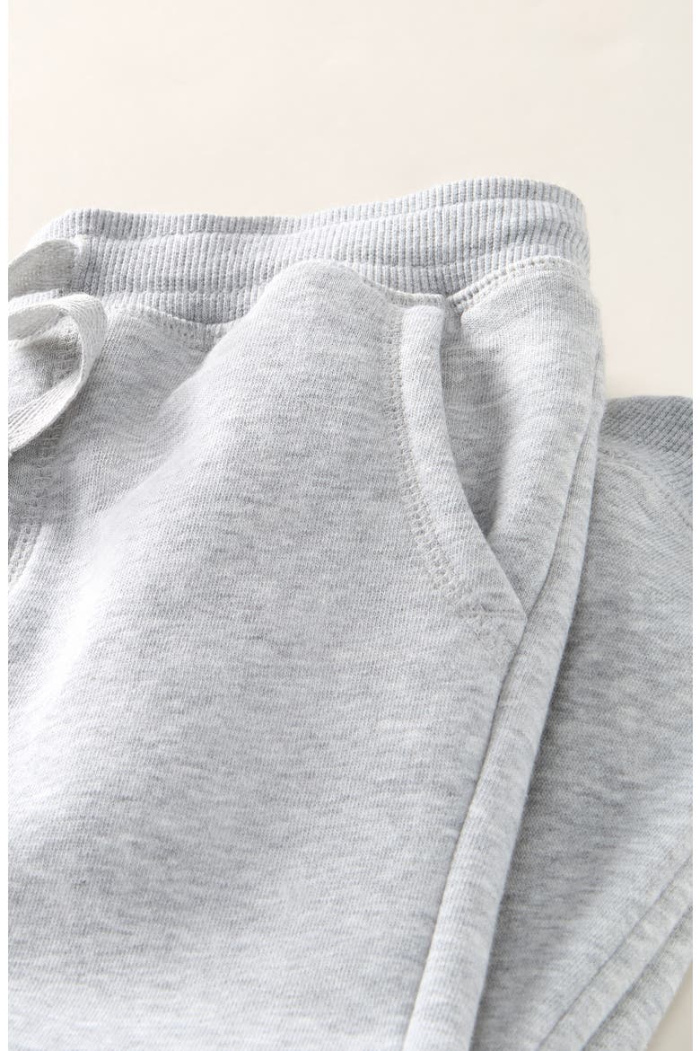 Kids' Drawstring Cotton Blend Joggers, Alternate, color, GREY SOFT HEATHER