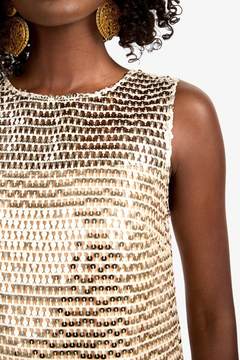 Eleanor Dress, Alternate, color, Bonita Beige
