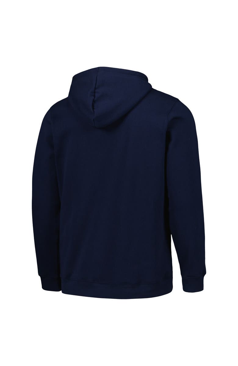 Columbia Men's Columbia Navy Auburn Tigers PFG Fish Flag II Pullover Hoodie, Alternate, color, Navy