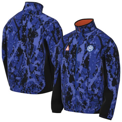 Men's Nike Blue Inter Milan ACG Canwell Glacier Therma-FIT Full-Zip Jacket