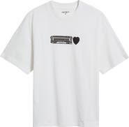 Carhartt Work In Progress Deconstructed Organic Cotton Jersey Graphic T-Shirt