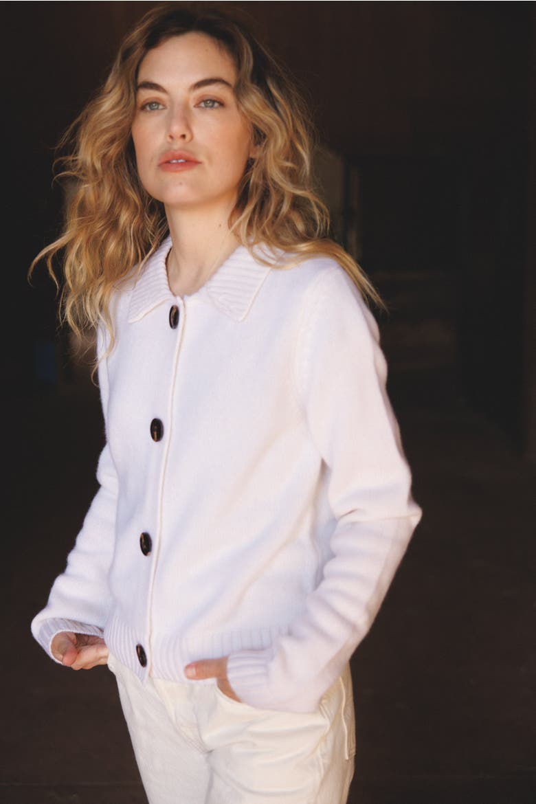 Kaia Cardigan, Alternate, color, BONE