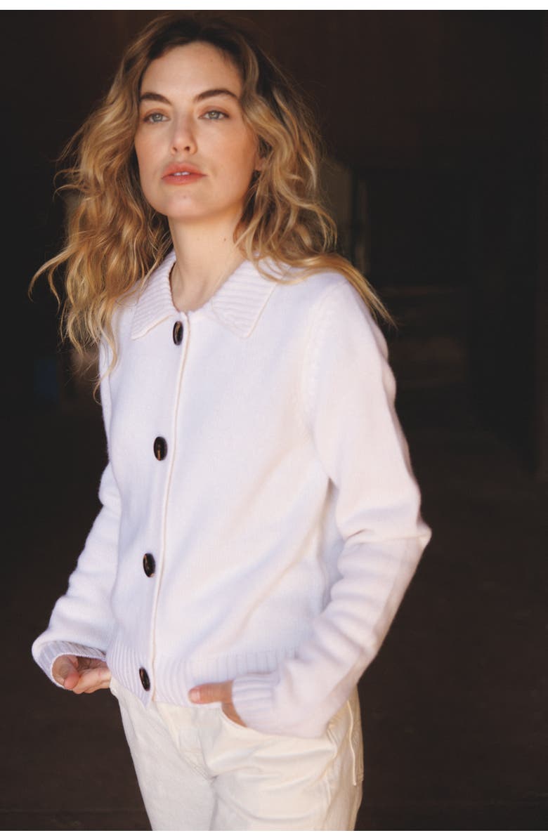 VIR VITA Kaia Cardigan, Alternate, color, Bone