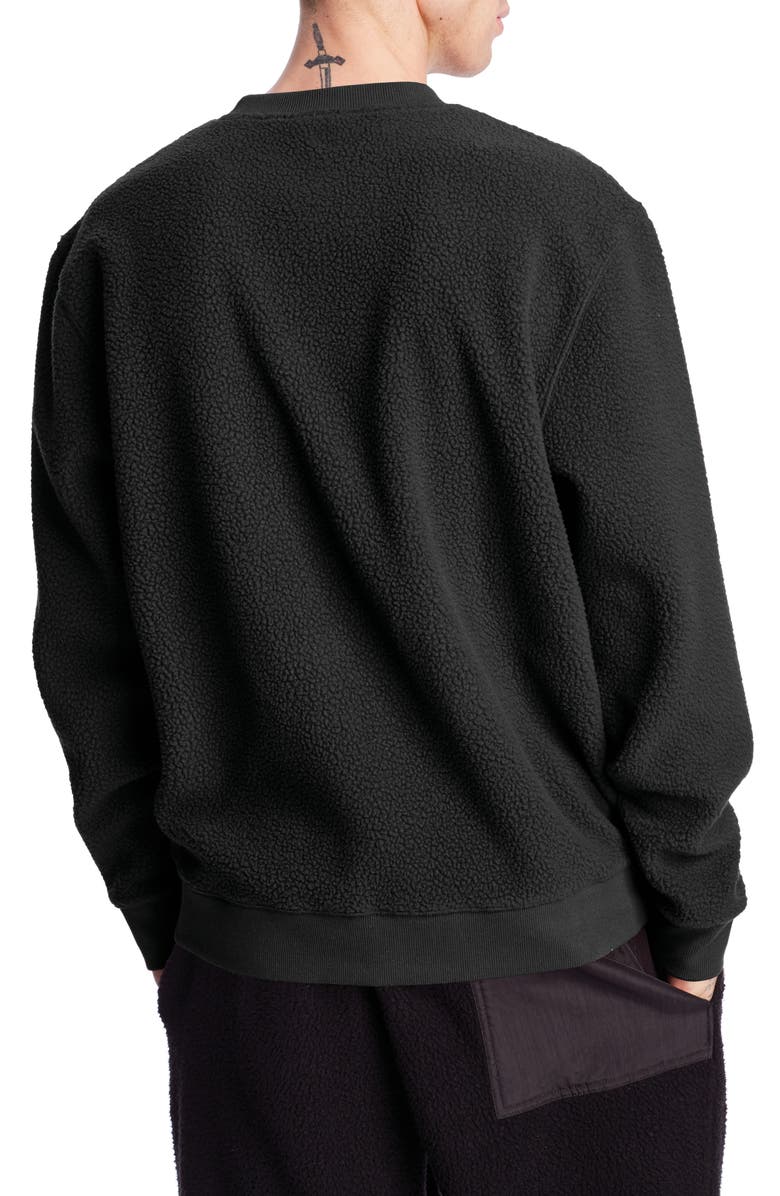 Champion High Pile Fleece Crewneck Sweatshirt, Alternate, color,