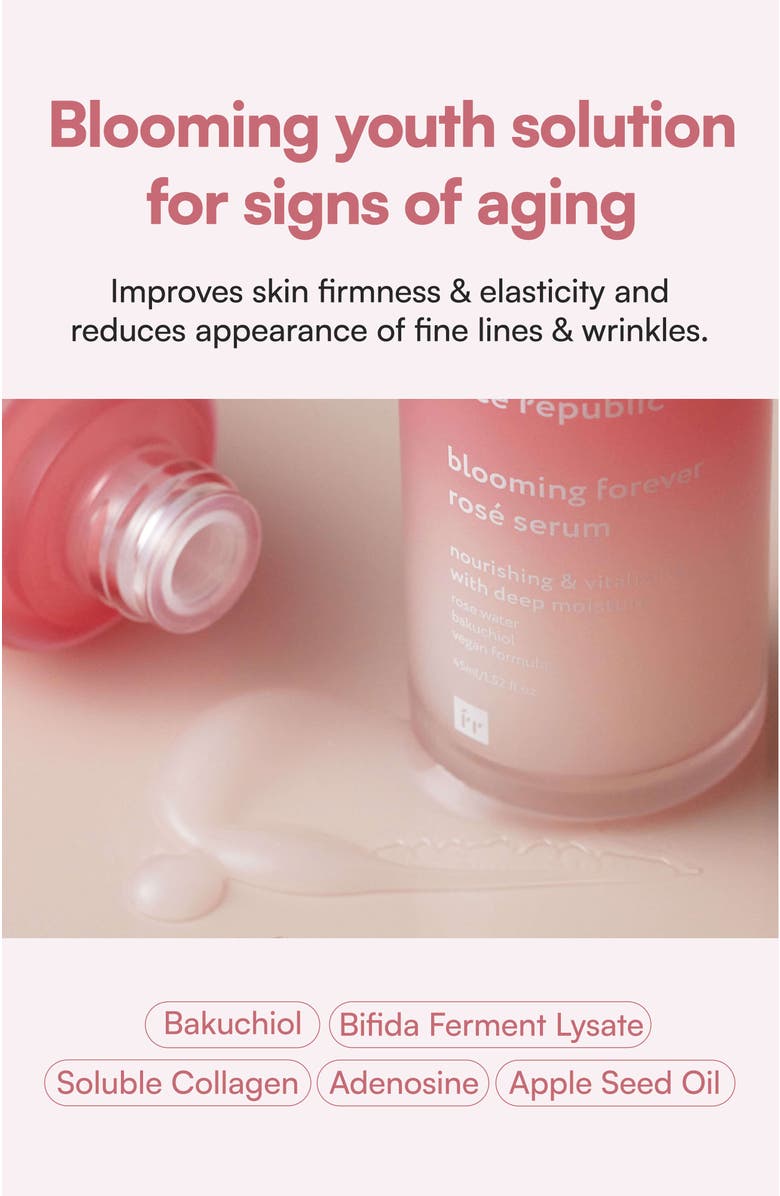 Face Republic Blooming Forever Rosé Serum, Alternate, color, NO COLOR