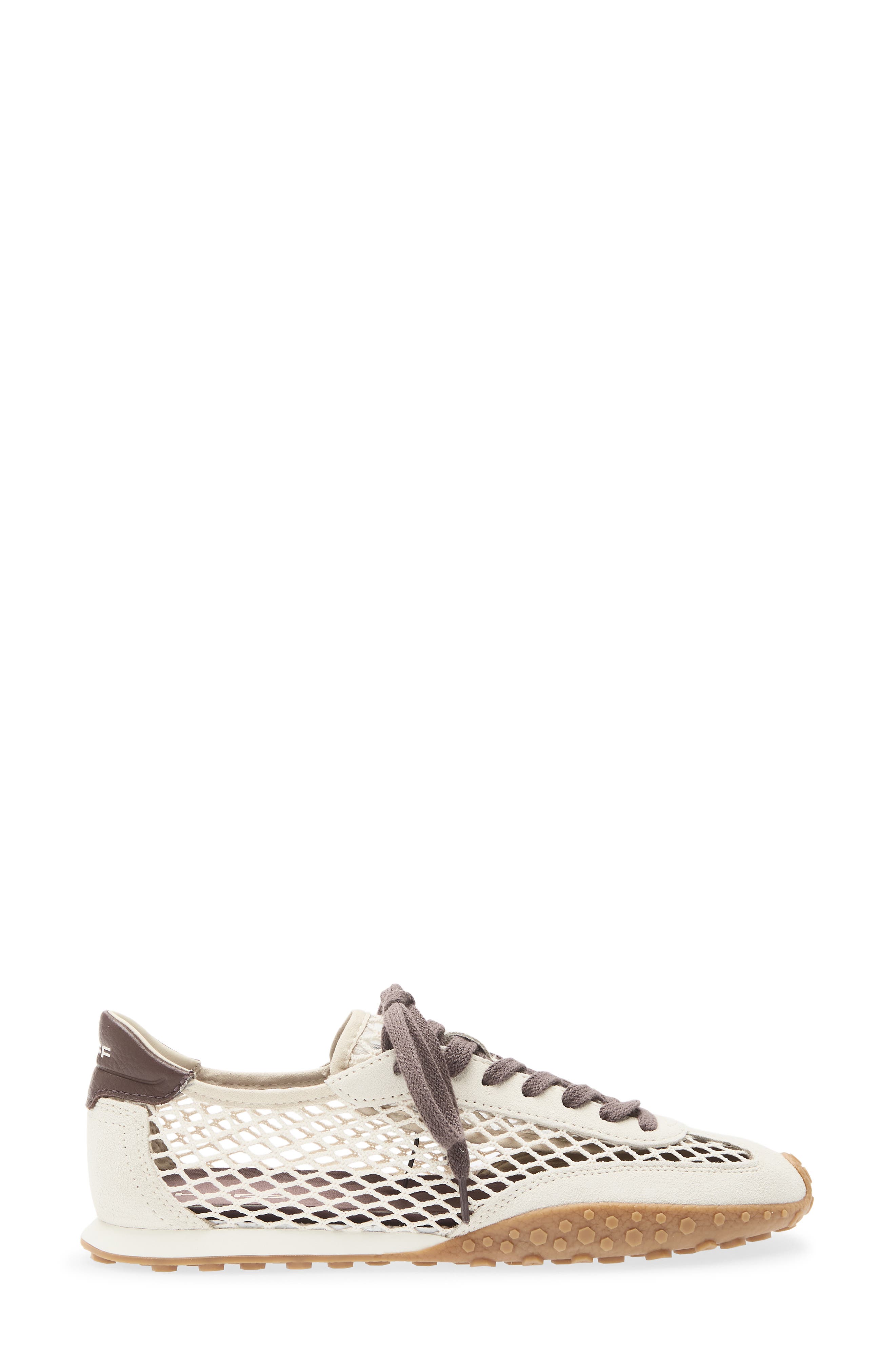 Bridge Fishnet Sneaker, Alternate, color, OFF WHITE