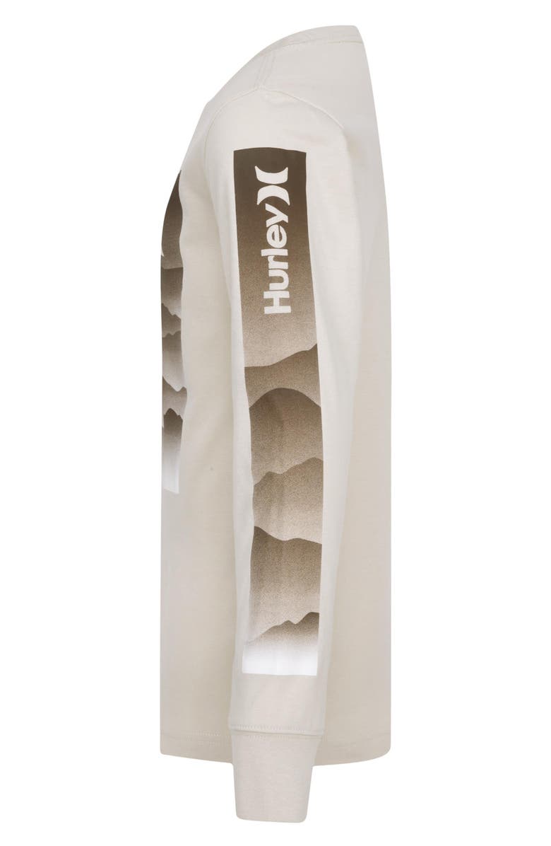 Hurley Kids' Ascend Scape Long Sleeve T-Shirt, Alternate, color, Rattan