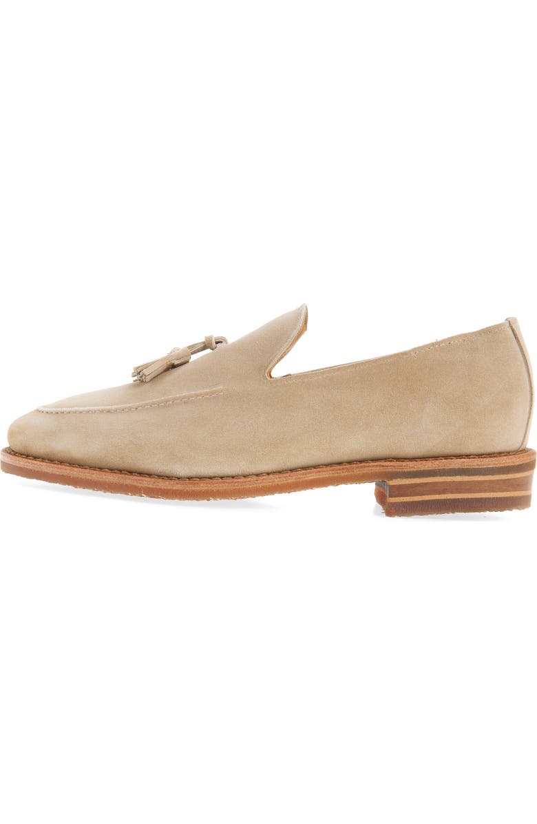 Allen Edmonds Roman Suede Tassel Loafer, Alternate, color, Gaucho Suede