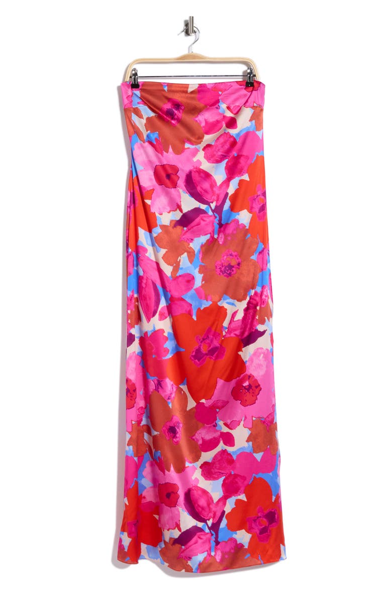 Lyle Strapless Gown, Alternate, color, ROSA PINK MULTI
