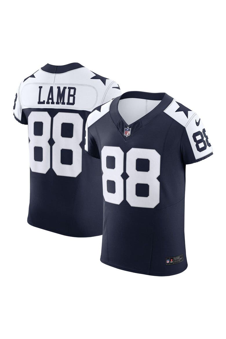 Men's Nike CeeDee Lamb Navy Dallas Cowboys Alternate Vapor F.U.S.E. Elite Jersey, Main, color, Navy