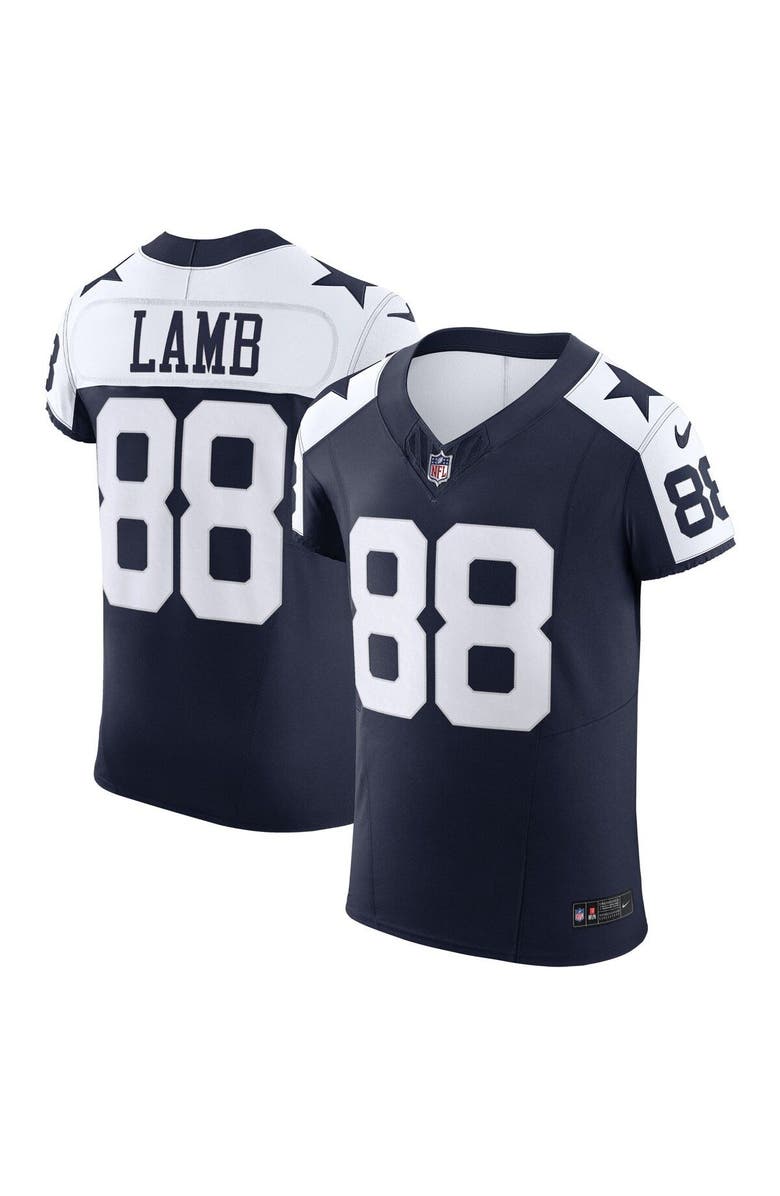 Nike Men's Nike CeeDee Lamb Navy Dallas Cowboys Alternate Vapor F.U.S.E. Elite Jersey, Main, color, Navy
