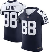 Nike Men's Nike CeeDee Lamb Navy Dallas Cowboys Alternate Vapor F.U.S.E. Elite Jersey