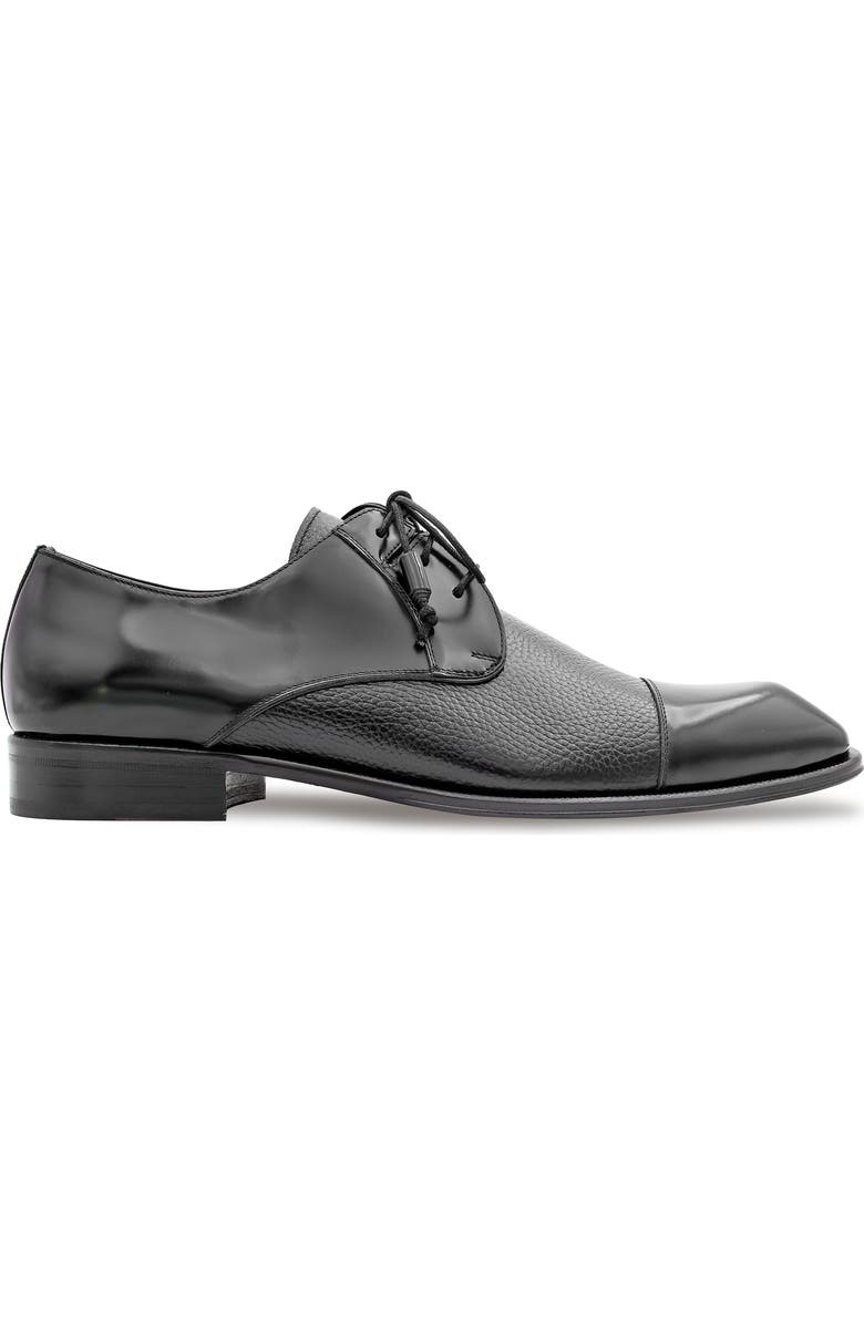 Mezlan Capello Cap Toe Derby, Alternate, color, Black