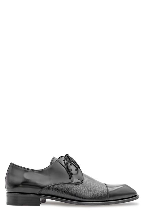 Mezlan Capello Cap Toe Derby In Black