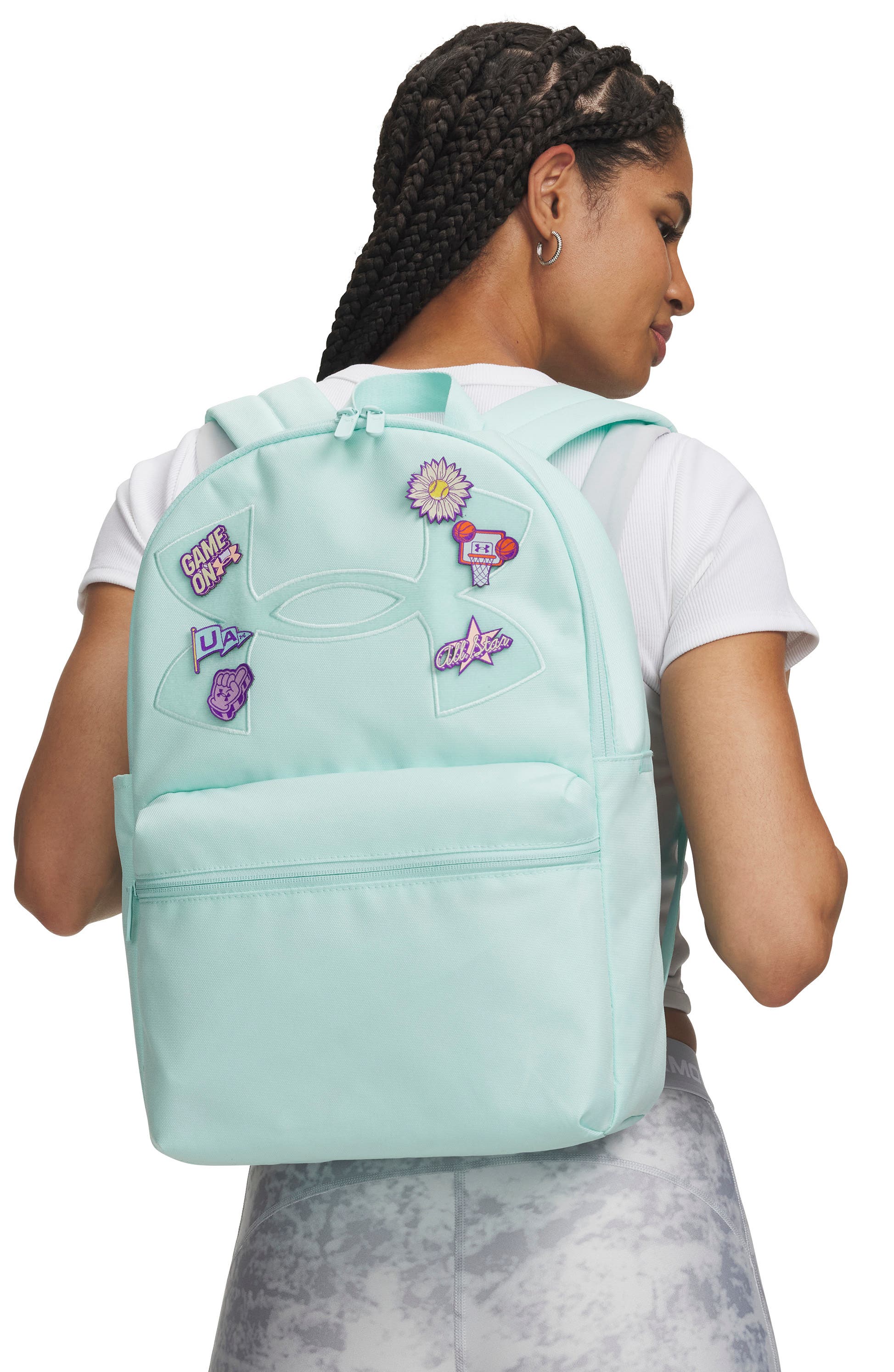 Essential Patch Backpack, Alternate, color, AQUA FLOAT