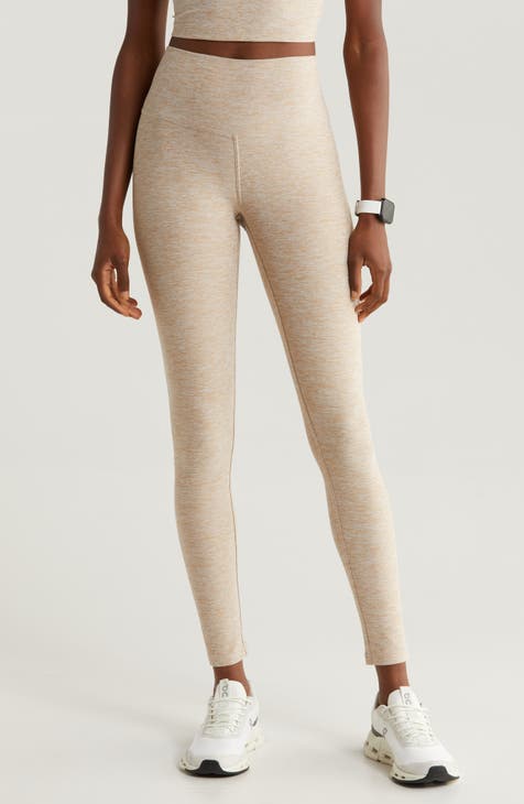 Cream gym leggings best sale