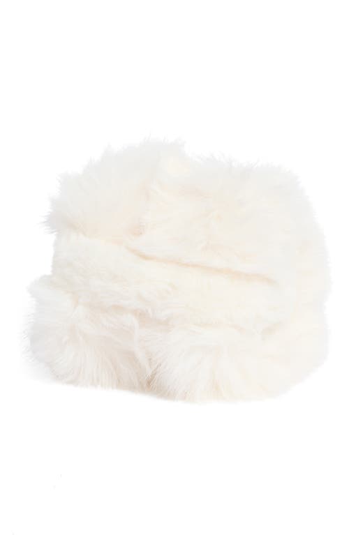 Bp. Faux Fur Earmuffs In White