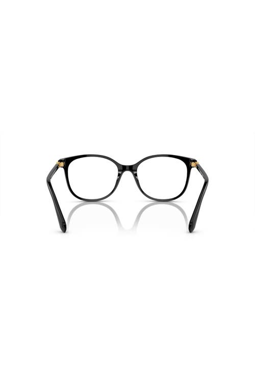 Swarovski 51mm Square Optical Glasses In Black
