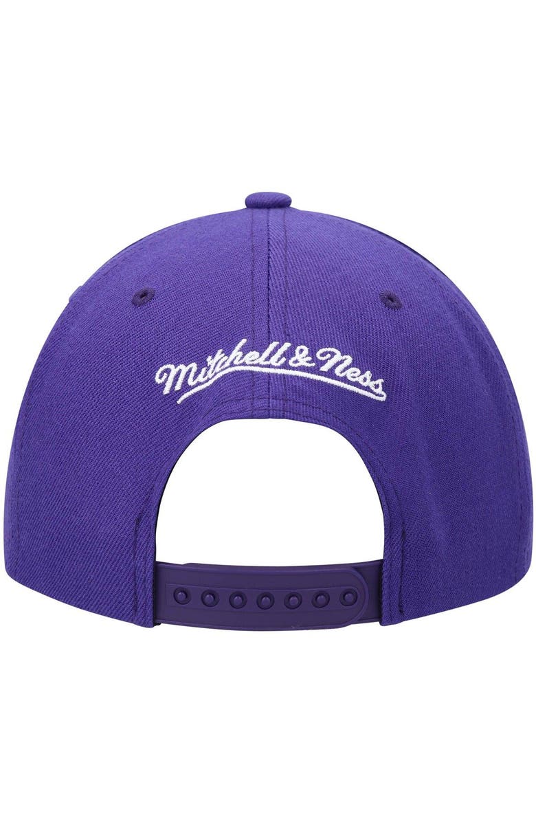 Mitchell & Ness Men's Mitchell & Ness Purple Phoenix Suns Hardwood Classics Team Ground 2.0 Snapback Hat, Alternate, color, Purple
