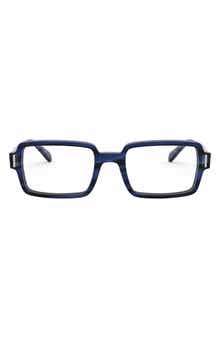 Unisex Benji 52mm Rectangular Optical Glasses