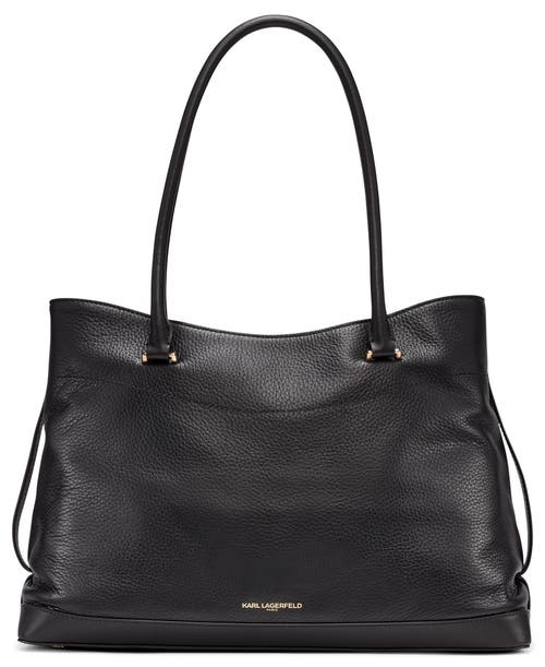 Karl Lagerfeld Paris Gisele Tote In Black