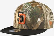 New Era Men's New Era Camo San Diego Padres Realtree Orange Pop 9FIFTY Snapback Hat