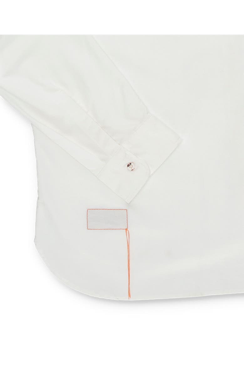 Fortela Liam Cotton Chest Pocket Shirt, Alternate, color, Off White