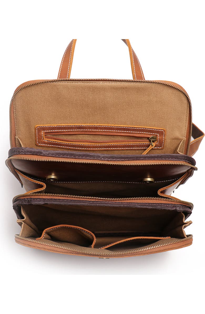 STEEL HORSE LEATHER Sachi Leather Backpack | Small Women's Leather Backpack, Alternate, color, Brown