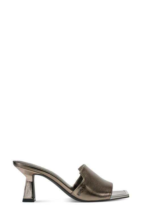 Dkny Kailyn Slide Sandal In Metallic