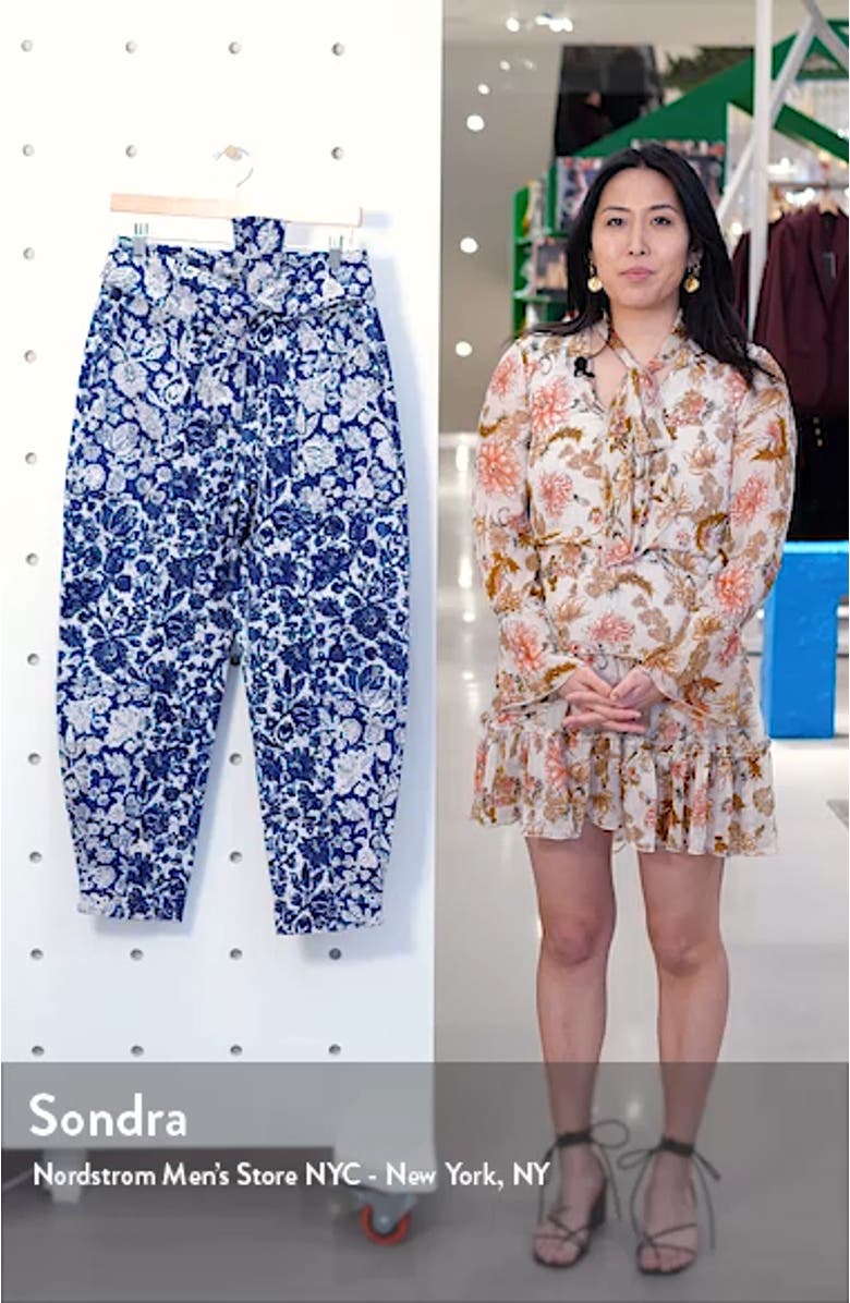 Floral Print Storm Jeans, sales video thumbnail