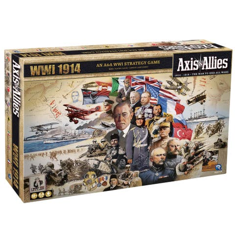 Axis & Allies Wwi 1914 Strategy War Game, 28 Players