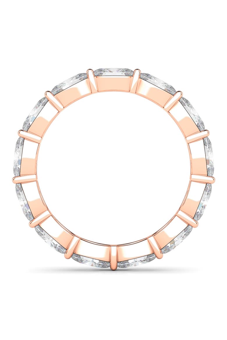 Sideways Lab Grown Diamond 18K Gold Eternity Ring, Alternate, color, 2.73 CTW ROSE GOLD