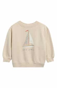Set Sail Oversize Cotton Sweatshirt