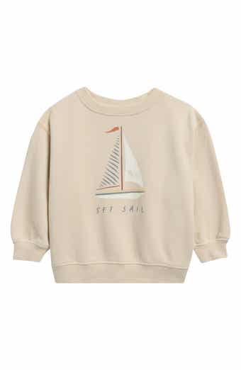 Set Sail Oversize Cotton Sweatshirt