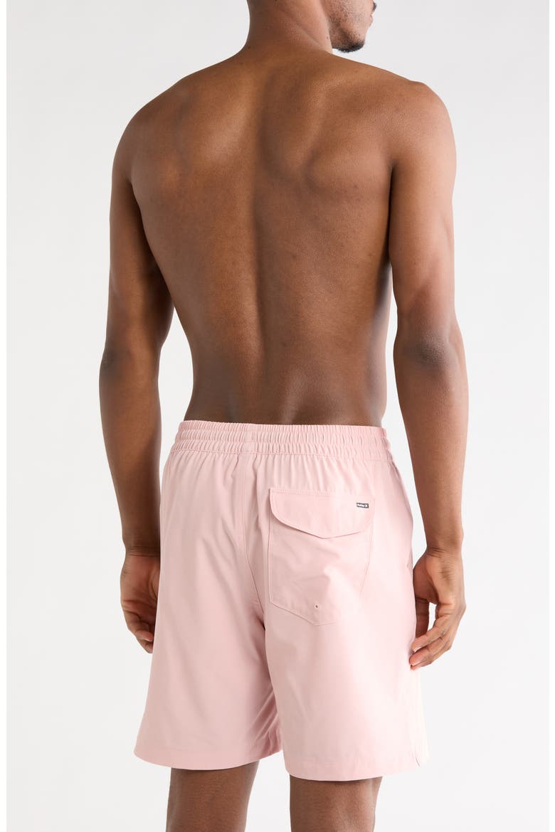 Crossover Volley Swim Trunks, Alternate, color, BEACH CLAY