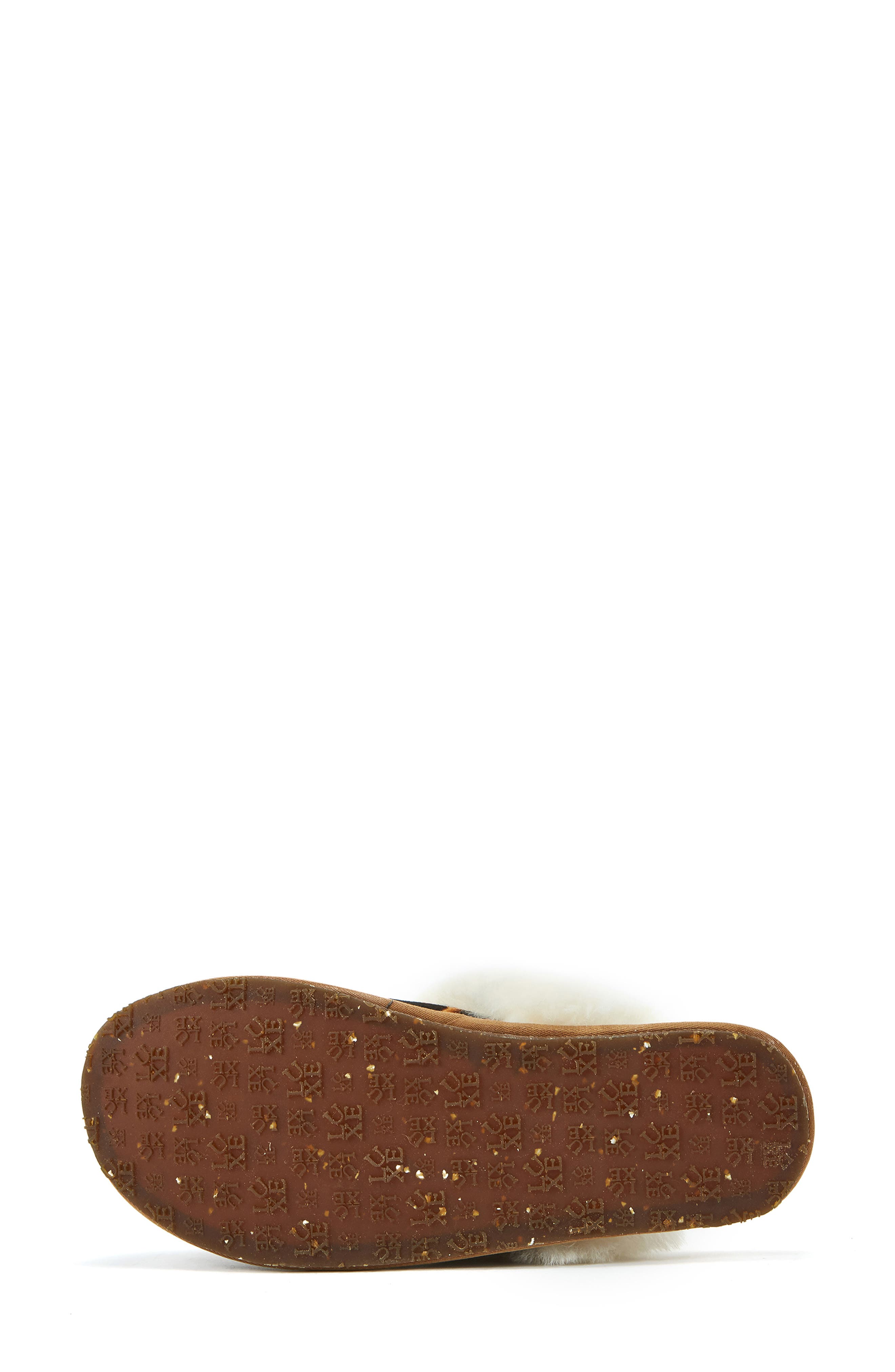 Australia Luxe Collective Genuine Shearling Mule Slipper, Alternate, color, Leopard