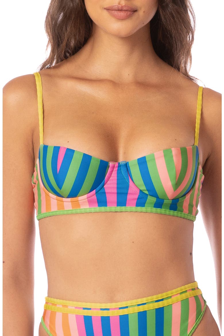 Violeta Reversible Underwire Bra, Main, color, BLUE