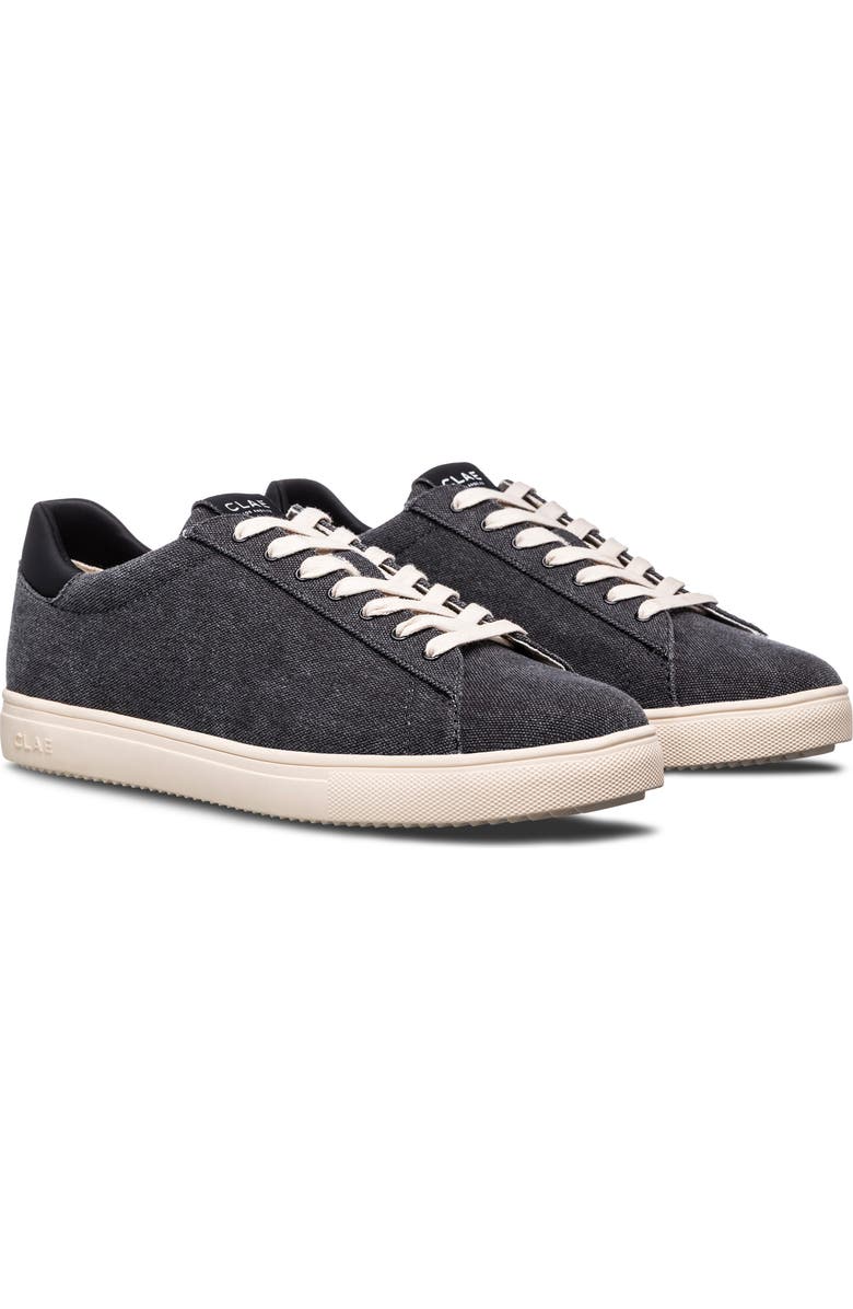 CLAE Bradley Sneaker, Main, color, Black Washed Canvas