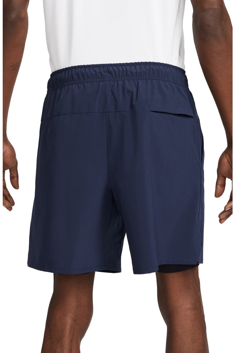 Dri-FIT Unlimited 2-in-1 Versatile Shorts, Alternate, color, 451 OBSIDIAN/BLACK