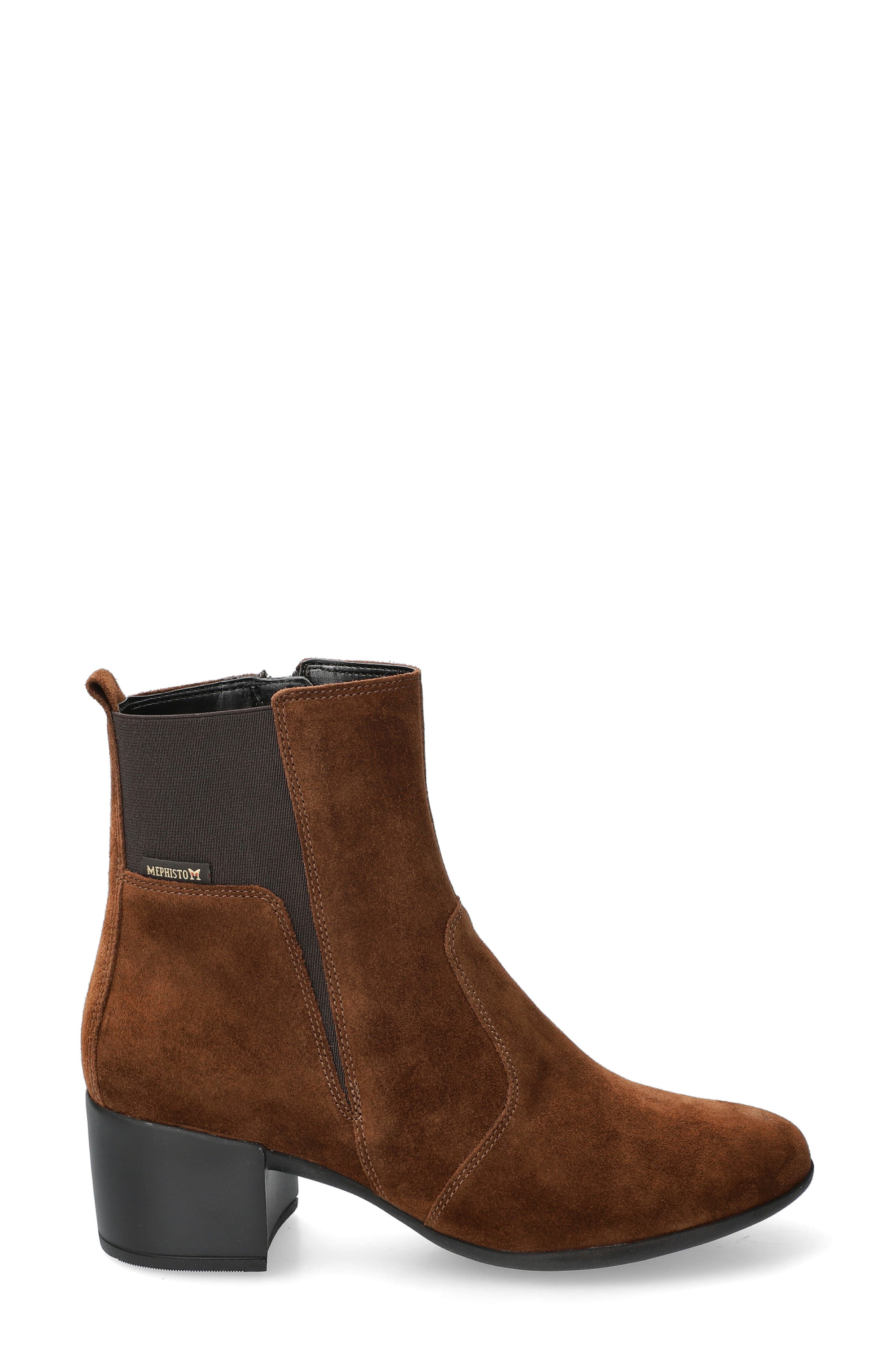 Zelia Bootie, Alternate, color, BROWN 3658N