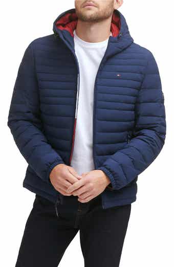 Stretch Quilted Hooded Puffer Jacket