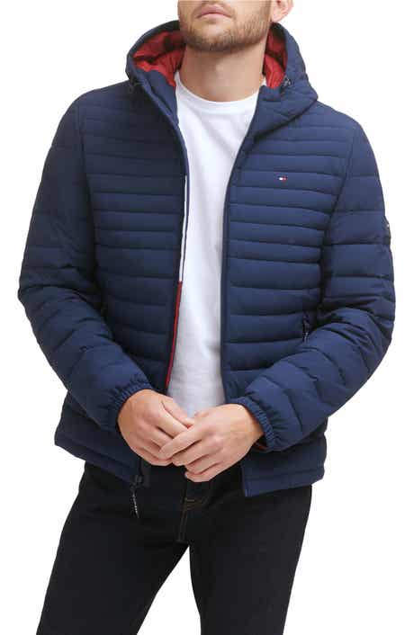 Stretch Quilted Hooded Puffer Jacket