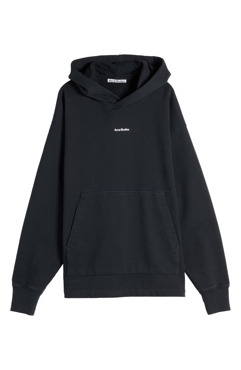 Acne Studios Logo Hoodie, Alternate, color, 