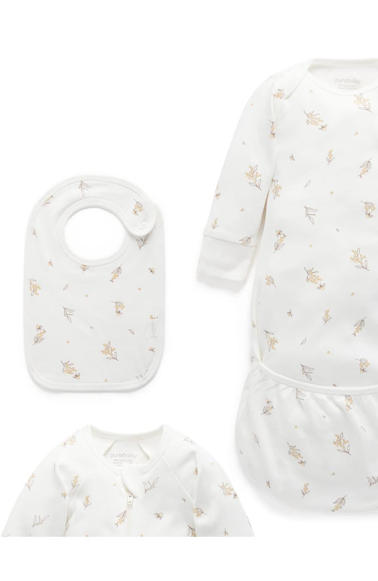Purebaby Newborn Hospital Gift Pack 6 Piece, Alternate, color, Vanilla Wattle Bee Pack