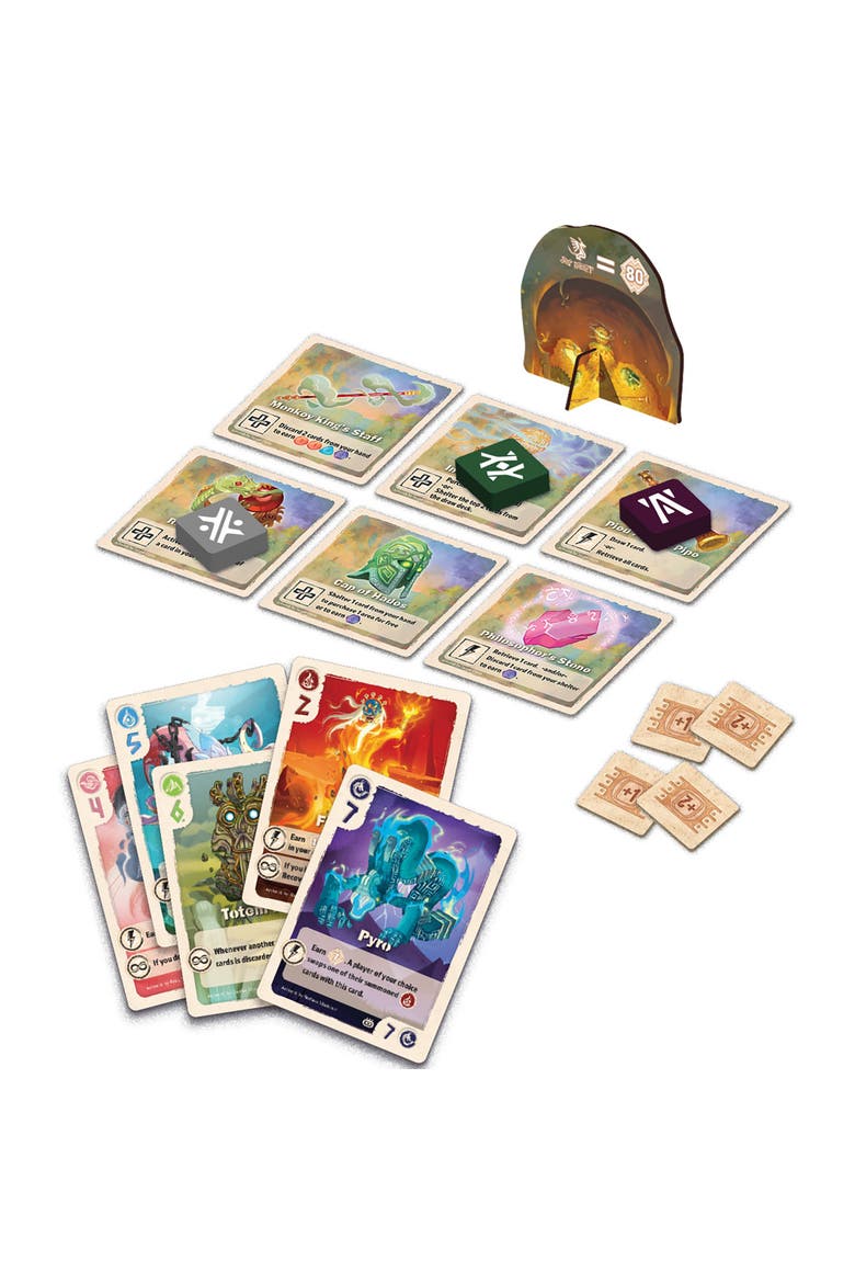 The Vale of Eternity Artifacts Expansion Card Game 14+, Alternate, color, Multicolored