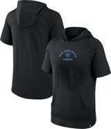 FANATICS Men's Fanatics Branded Black Philadelphia Union Match Raglan Short Sleeve Pullover Hoodie