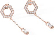 Ora Ana The Tyra Baguette Drop Earrings